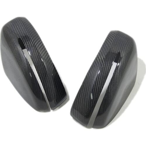 For Audi TT TTS TTRS refitting carbon fiber rear view mirror shell and pasting type rear view mirror cover 2012-2014