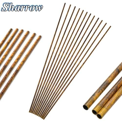 30inches Camo Pure Carbon Arrows Shaft OD7.2mm ID6.2mm Spine250-600 DIY Arrow Bow and Arrow Hunting Shooting Archery