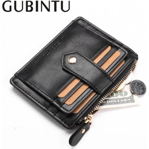 GUBINTU Coin Purse Korean version of creative zipper multifunctional coin purse mini purse card wallet men wallets wallet women