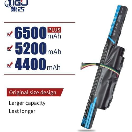 JIGU For Acer Laptop Battery Aspire E5-575G-5341 E5-575G-75MD Series AS16B5J AS16B8J 3INR19/66-2 F5-573G-75KD F5-573G-77L0