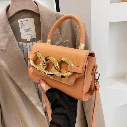 Quality Pu Leather Shoulder Bags Womens Rivets Tote 2021New Fashion Vintage Designer Handbag Lady Luxury Brand Messenger Bag