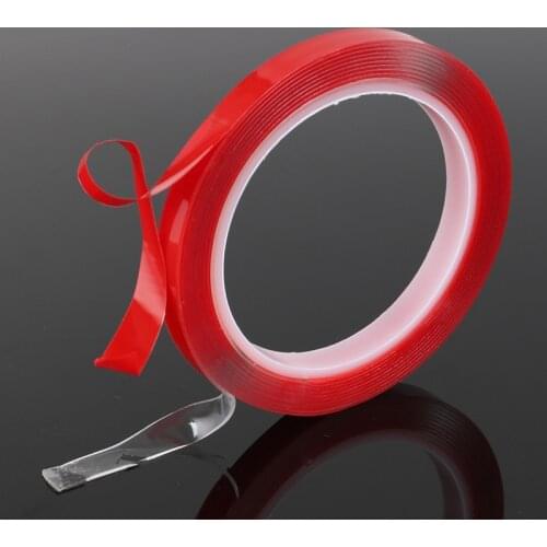 Adhesive Sided Adhesive Tape Double-sided Length Width 6/8/10/12/15/20MM Clear Transparent Acrylic Foam seamless waterproof Tape