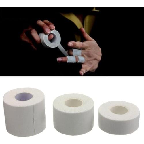 10M All Cotton White Medical Premium Adhesive Tape Sport Bandage Support Binding Muscle Elastic Bandage Strain Injury Support