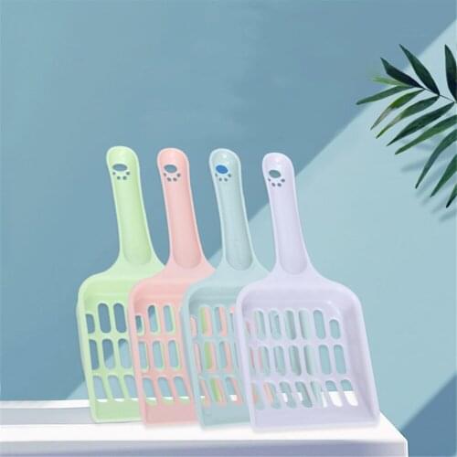 Cat Litter Shovel Pet Cleanning Tool Plastic Kitten Sand Scoop Poop Dog Waste Picker Durable Puppy Toilet Feces Clean Supplies