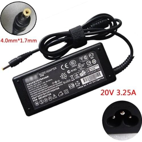New 20V 3.25A 65W Laptop Power Adaptör For Lenovo 710 510S 310 Air12/13/15 4.0mm*1.7mm charger