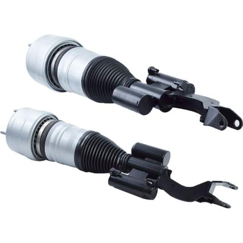 SWSD Front Pair Fit For Mercedes Benz W213 4MATIC 2133202338 2133202438 Air Suspension Shock Strut Spring