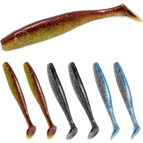 Large Size 20pcs/Lot Soft Lures Silicone Bait 11cm 9g Goods for Fishing Sea Fishing Pva Swimbait Wobblers Artificial Tackle