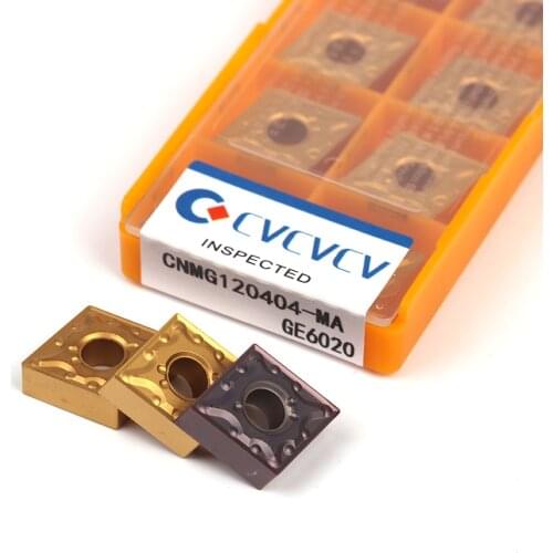Lathe tool CNMG120404 CNMG120408 VP15TF / UE6020 / US735 external turning tool Carbide insert cnmg120404/08 milling insert MA