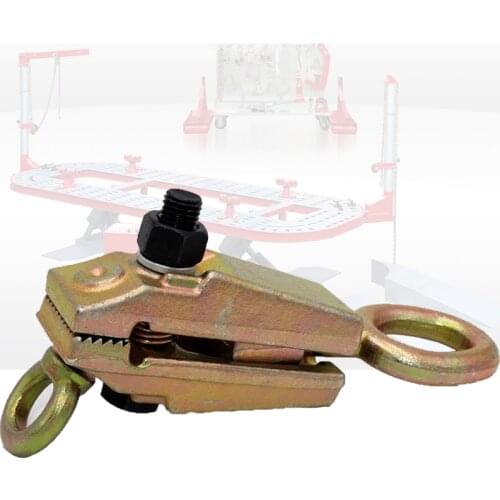 Auto body frame machine tools frame rack frame repair working pulling clamp self tightening 2 way pull car dent repair puller