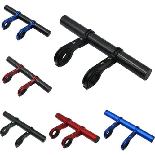 Bicycle Tube Handlebar Extender Mount Cycling Carbon Holder Lantern Lamp Support MTB Bike Headlight Bracket Lamp Flashlight Hold