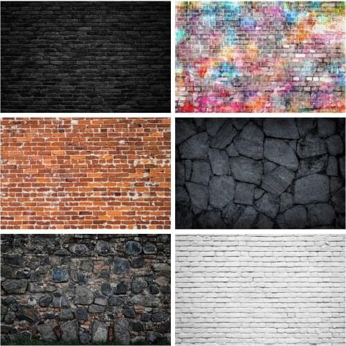Yeele Vintage Brick Wall Backdrop Vinyl Photography Background Party Newborn Adult Portrait Photo Video Shooting Studio Props