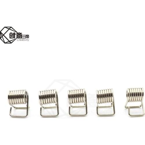 10pcs/lot 3D Printer Belt Locking Torsion Spring GT2 2GT Timing Belt Locking Torsion Spring For 3D Printer Reprap Parts