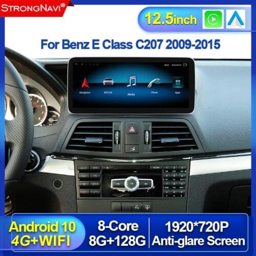 1920*720 IPS Android 10 8+128G Car DVD Radio Multimedia Player GPS Navigation For Benz E Class Coupe 12'' Screen W207 A207 C207