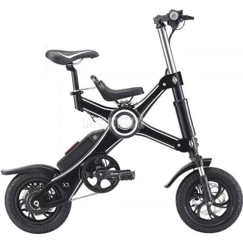 250W Electric Scooter Two Wheel 12 inch Wheel 36V 7.8AH/8.7AH Electric Scooter Mini Adult Electric Folding Bicycle Vehicle