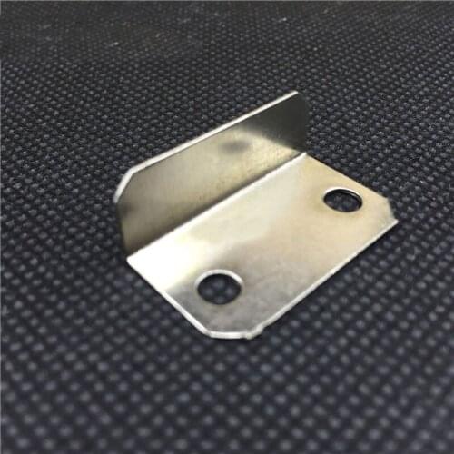 Furniture fixing accessory hinge Drawer lock catch hasp 29X16X10MM Corner hanging code 20pcs