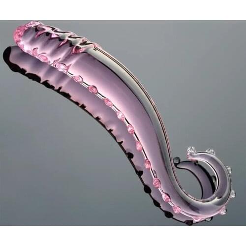 Sex Tools Tentacle Dildo Pyrex Glass Butt Plug G-spot Anal Toys For Women Lesbian Sexy Magic Wand Masturbation Adult Sex Toys