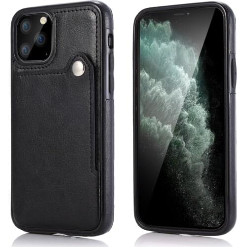 Retro PU Leather Case For iPhone 12 Mini 11 Pro Max XR 7 8 Plus Multi Card Holder Phone Cover For iPhone 6s 5S XS MAX SE2020