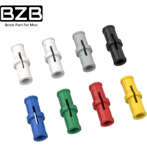 BZB MOC DIY Parts 2780 Technic Pin Friction Ridges Lengthwise Center Slots Compatible With Lego Blocks Brain Game Kids Toys
