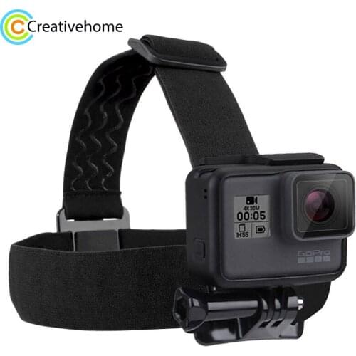 PULUZ Elastic Mount Belt Adjustable Head Strap for GoPro NEW HERO /HERO6 /5 /5 Session/4 Session /4 /3+/3/2/1, Xiaoyi and so on