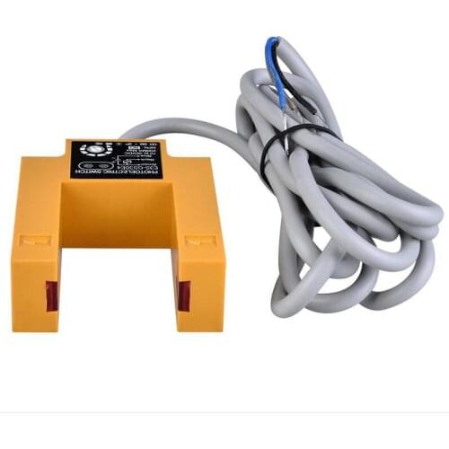 E3S-GS30E4 slot type photoelectric switch NPN DC three-wire normally open detection distance 30MM sensor