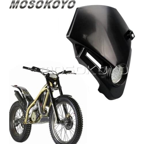 Motocross Mini Headlight LED Dirt Bike Supermoto Head Light Fairing for Gas Gas TXT Pro EXC 250 280