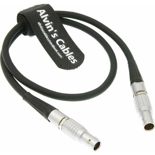 Alvins Cables Teradek Bond Power Cable via ARRI Alexa Camera 2 Pin Male to 2 Pin 18 Inches