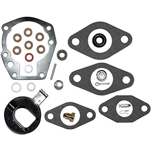 JDLLONG Carburetor Rebuild Repair Kit 439071 Fits Johnson Evinrude 1.5HP 2HP 3HP 4HP 5HP 5.5HP 6HP 7.5HP 10HP 15HP 18HP 20HP