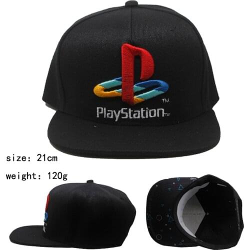 PlayStation Casual Snapback Baseball Hats Hip Hop Cap Boys Girls Trucker Sun Hat Adult Canvas Adjustable Cosplay Golf Caps Gift