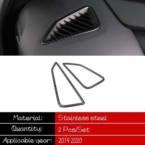 Stainless Steel For Toyota Corolla 2019 2020 Car Accessories Front Small Air Outlet Decoration Cover Trim Car Sticker Styling