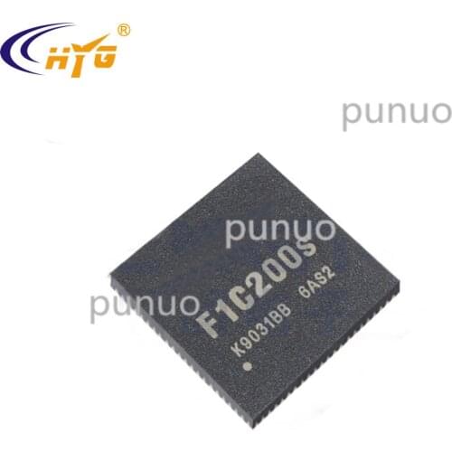 Original Authentic F1C200S Encapsulation QFN88 Integrated Low Power Mobile Application Processor Multimedia Video Equipment