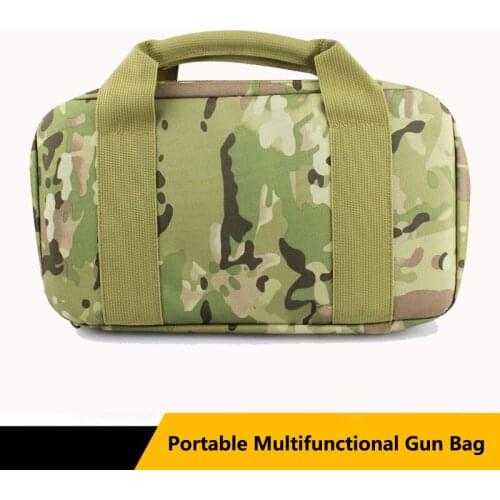 Portable Tactical Molle Bag Nylon Gun Bag Rifle Case Military Backpack For Sniper Airsoft Holster Shooting Hunting Accessories