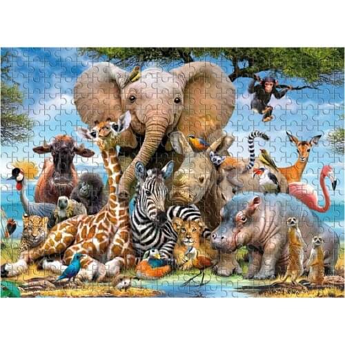 Practical Mini Jigsaws Picture Puzzles Educational Toys For Adults Children Kids Games Toys Funny Gifts