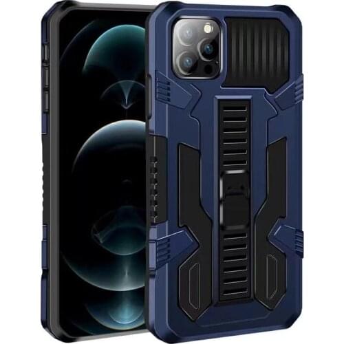 Shockproof Phone Case For iPhone 12 11Pro Max X XR XSMAX XS 6S 7 8 Plus Strong Anti-Drop Bracket Kickstand Protective Case Cover