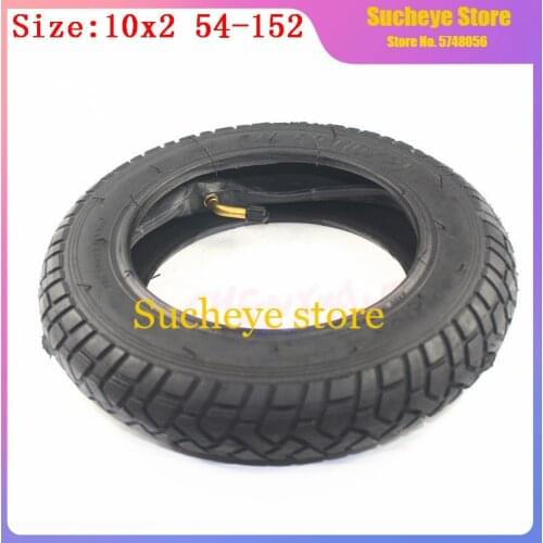 10x2 inch Tyre Tire / Inner Tube for Scooter Pram Stroller Kids Bike Schwinn Roadster Trike Tricycle Rear Wheels Bent Valve