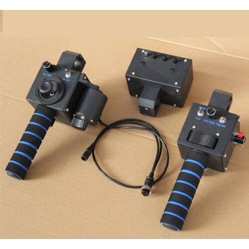 Heavy Video camera jib crane 3 Axis Dutch Roll gimbal + remote controller for jib crane