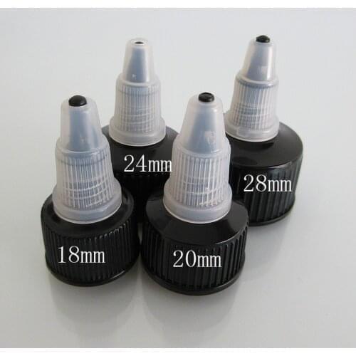 50pcs 24/410 twist off cap,plastic hair Gel water cap of plastic bottle,Bottle cap with Leakproof gasket,hot sale twist top