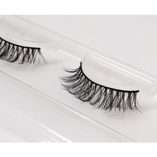 1 Pair of Faux Horse 012 False Eyelashes Are Hand-woven Dense Natural Makeup Maquiagem