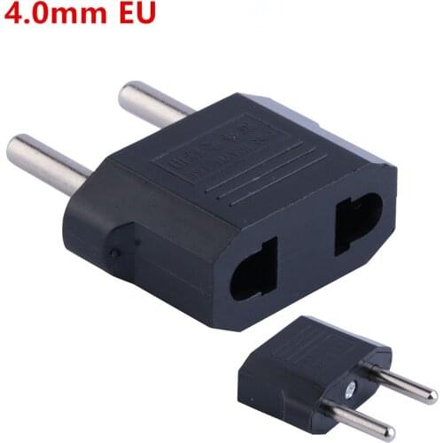 1Pcs 220V/5A EU Adapter Portable Practical dual-use socket black color transform plug socket adapter