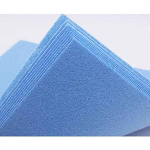 Blue Polyester Felt Fabric For Scrapbooking Cloth Felt Craft 1MM Thickness Felts Sheet Tissu Tessuto Feutrine Fieltro 30cm*30cm