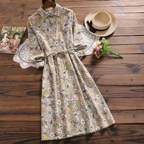 Alyaboomty Fashionable Shirt Dresses