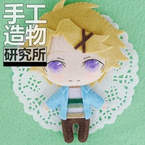 Anime Mystic Messenger Soft Stuffed Toys DIY Handmade Pendant Keychain Doll Creative Gift