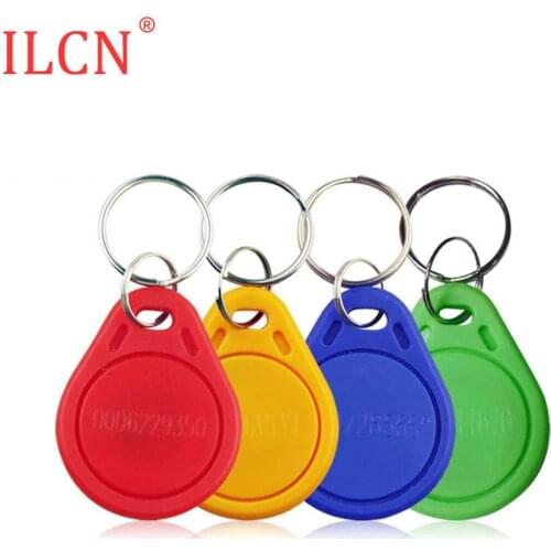 125khz ID RFID Read Only Keyfobs Key Fob Tag Token Proximity Access Ornaments Multiple Choices EM4100 TK4100 41x33x4.3mm 100pcs