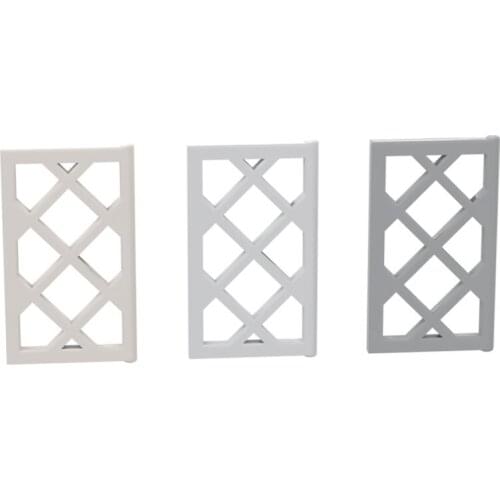 BuildMOC 2529 1x2x3 grid lattice window For Building Blocks Parts DIY Construction Classic Brand gift Toy