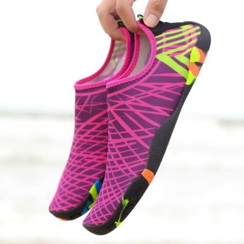 Quick Dry Swimming Footwear Sneakers Men Women Aqua Shoes Unisex Outdoor Breathable Upstream Beach Shoes 5z