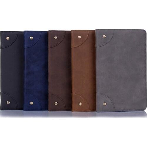 Stand Flip Tablet Case For Samsung Galaxy Tab A 8.0 2019 SM-T290 SM-T295 T295 T297 Cover Solid Funda For Galaxy Tab A 8 Cover A8