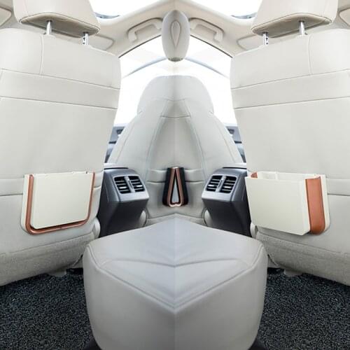 For Lexus NX Series NX300H NX200T ES250 RX300 RX200T Accessories 2015 2020 Car Rear Seat Storage Box Trash Folding Storage Box