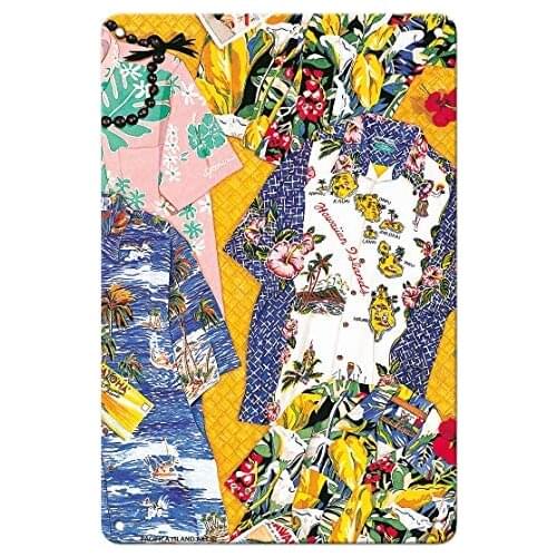 Hawaiian Aloha Shirts - by Cynthia Conrad Metal Tin Sign