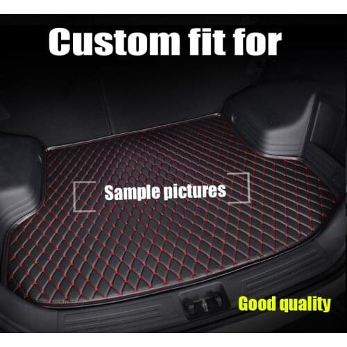 RKAC Custom car trunk mats for Mercedes benz Viano VITO W249 R171 W212 2011-2017 BOOT LINER REAR TRUNK CARGO FLOOR TRAY CARPET
