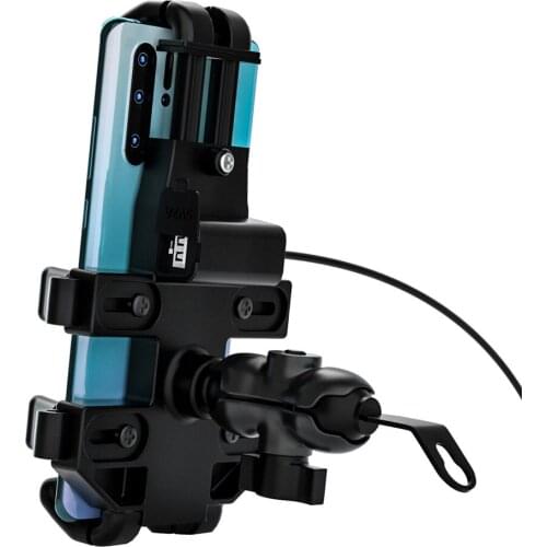 Motorcycle Handlebar Mobile Phone Mount Holder Smartphone GPS Bracket Cradle for Samsung for HUAWEI