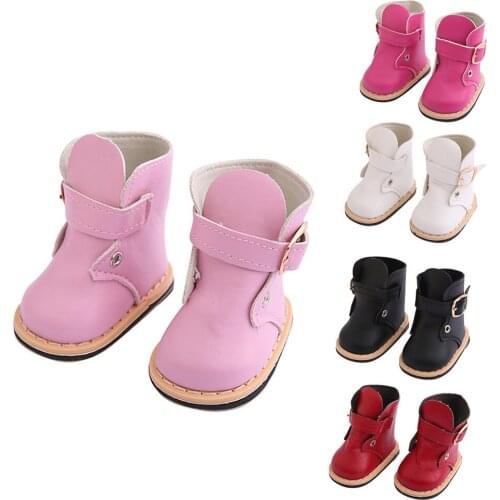 Cute Fashion Boots For 18 Inch American Doll Accessory Girl Toy Dolls Accessory Girls Pretend Toy Diy Doll Shoes Accessories